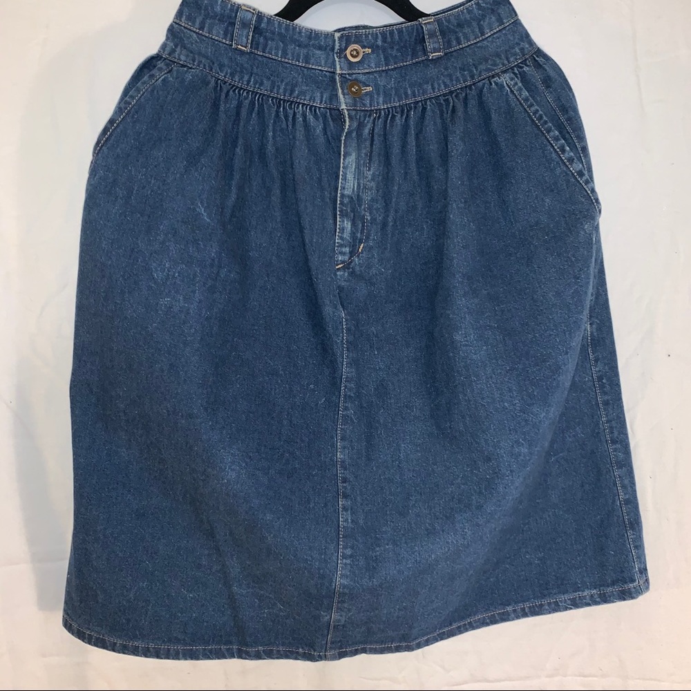Vintage Calvin Klein Jean skirt